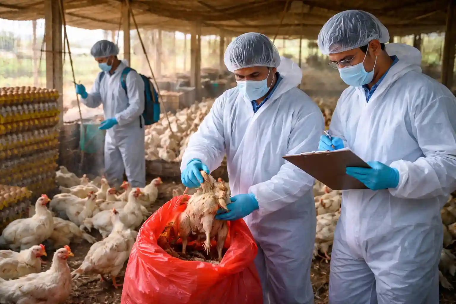 रायगढ़ में बर्ड फ्लू का अलर्ट, दुकानों पर बढ़ाई गई निगरानी