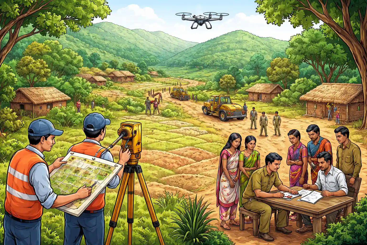 अबूझमाड़ में प्रशासनिक बदलाव, नक्सल मुक्त गांवों में मिलेगा मालिकाना हक